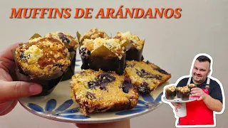 MUFFINS DE ARÁNDANOS ...más ricos que los que venden en starbucks