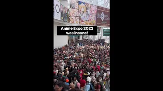 Packed Crowds at #Anime Expo 2023 Los Angeles: First Opening in 3 Years! #AnimeExpo #ComicCon #la