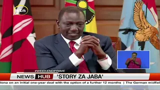 President Ruto's "Story za jaba'