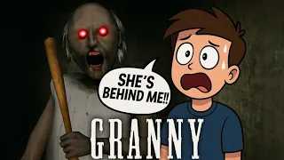 😱💥HOW TO PLAY GRANNY ON MOBILE 🤓| My First Granny Game Play 🎮| #granny