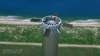 "Spaceship soft landing station"  Станция приема космических кораблей до 3000 тонн.