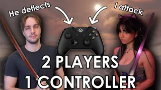 Sekiro but LILAGGY has HALF the controls