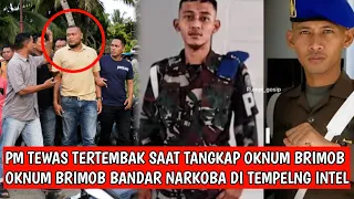 POLISI MILITER TEWAS TERTEMBAK SAAT TANGKAP BANDAR!! INTEL TNI TEMPELENG OKNUM BRIMOB 