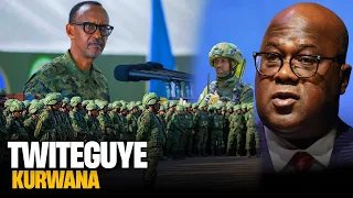 Twiteguye kurwana na Congo,ntabwoba dufite bwo gufatirwa ibihano,ikiganiro nikinyamakuru cya France