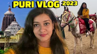 Puri Vlog 2023 | Puri Beach Vlog 2023 | Maa Bata Mangala Temple Vlog | Puri Narendra Pokhari Video