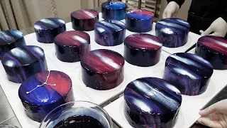 압도적인 비쥬얼! 엄청난 정성이 들어간! 다양한 무스케이크 만드는 과정 3편/ making korean best mousse cake top3 - korean street food
