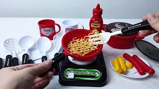 3 minutes Satisfying with unboxing hello kitty Sanrio mini kitchen set | ASMR