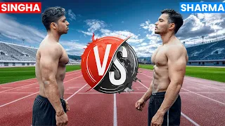 Fitness Challenge Battle | 100 Push Ups, 50 Pull Ups, 2 Km Run | Singha vs Sharma