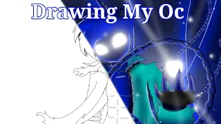 Drawing my Oc...💙
