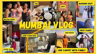 I Walked At The Red Carpet | Lakmé Fashion Week | Madhuri Dixit | Mumbai Darshan With Mummy | Shoot✨