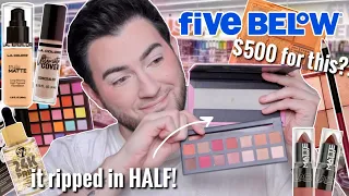 I spent $500 on a full face of Five Below makeup... it didnt go well