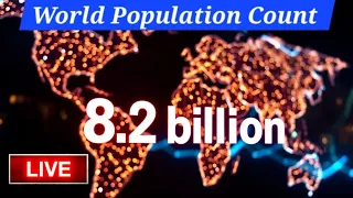 LIVE: 2025 World Population Count