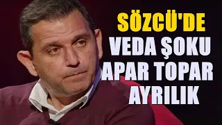 Sözcü TV'de veda şoku! Apar topar ayrılık