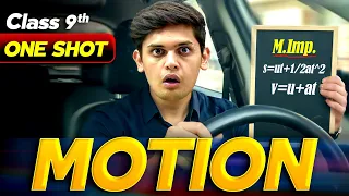 Motion Complete Chapter🔥| CLASS 9th Science| NCERT covered | Prashant Kirad