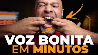 Voz Bonita para Cantar Bem em 10 minutos (Comprovado)