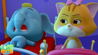 Insomnia, Comedy Sleep Cartoon, Funny Animals Videos by Kids Tv