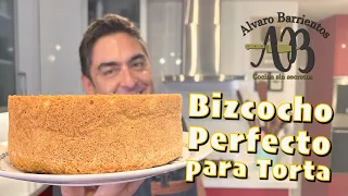 BIZCOCHO PERFECTO PARA TORTA. COMO HACER EL MEJOR BIZCOCHO - Alvaro Barrientos Montero