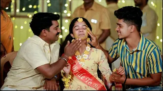 പുടവ കൊടുക്കൽ + haldi night #Rachanavishnurajwedding