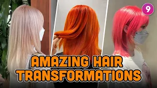 MIND BLOWING BY THESE HAIR COLOR TRANSFORMATIONS - MUST TRY HAIRSTYLE 2022 #9