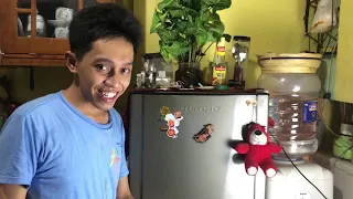 Hasil dari buat Es Batu.