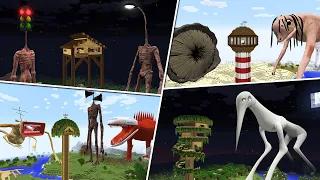 COMPILATION OF BEST SHIN GIANT MONSTERS 😱 in Minecraft Part 4 | Gameplay