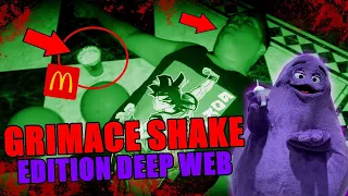 Nunca BEBAS El Batido GRIMACE SHAKE Edición DEEP WEB 😱 McDonald's Challenge 3 AM