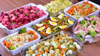 7 Ideias de Salada Cozida para a Semana Toda — Econômicas, Saborosas e Fáceis!