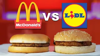 Naručio Sam LIDL vs MCDONALDS BURGER