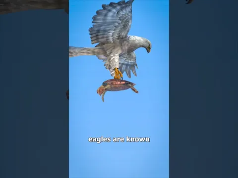 Eagle and turtle|| #youtubeshorts #shorts