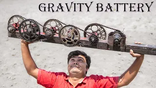 गुरुत्वाकर्षण Battery ! यह कभी खराब नहीं होता Gravity battery