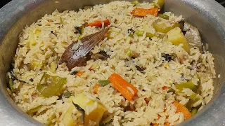 నార్మల్ బియ్యంతో ఇలా వెజ్ బిర్యాని చేసుకోండి పక్క కొలతలతో వంటరాని వాళ్ళు కూడా సూపర్ గ చేస్తారు