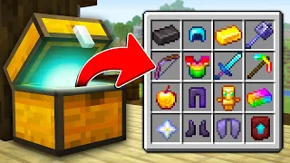 Minecraft, But Every Chest is OP..