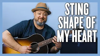 Sting Shape Of My Heart Guitar Lesson + Tutorial