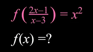 A Super Quick and Easy Functional Equation