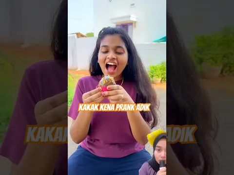 kakak kena prank adik