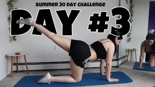 Day #3 Summer Body 30 Day Workout Challenge Beginner Friendly At Home