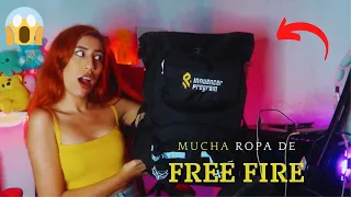 😱SOY INFLUENCER Y GARENA ME ENVIÓ ROPA DE FREE FIRE OMG!!😭
