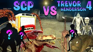 SCP Vs. TREVOR HENDERSON MONSTER part 4 ? SIAPAKAH yang terKUAT ?? di garrys mod!