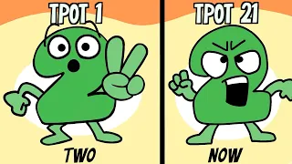 BFDI: Every TPOT Intro (1-21) Evolution | as of TPOT 21