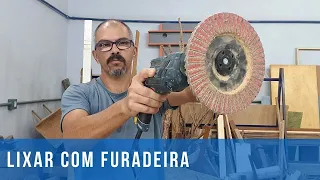 Não use furadeira para lixar antes de ver isso - evite prejuízos e tenha resultados