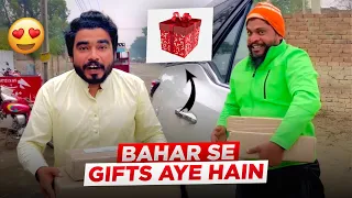 GIFTS?? 🎁 | Yeh Gifts Kisne Bhej Diye? 🎁 - Khizar Omer Extra