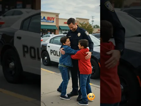 👮 Police Officers With Hearts of Gold ❤️#shorts #viral #trending #humanity #respect #usa