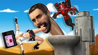 Skibidi Toilet #66 Story | TV Man & TV Woman Protect Baby Cameraman in Garry's Mod!