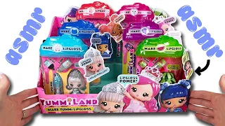 Yummi Land Lipgloss Dolls Make a Lipgloss FULL BOX Opening! ASMR Sounds
