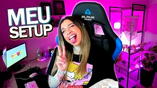 TOUR PELO MEU SETUP GAMER *FEMININO*