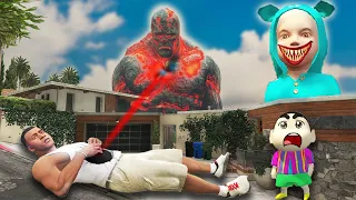 Lava God and Baby Kill Franklin Shinchan After Converting Cycle to $1000000 Gold Car with Portal🥺