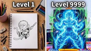 I painted All 27 Goku Forms