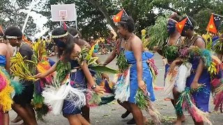 West New Britain Girls from OLSH Secondary School Traditional Dance