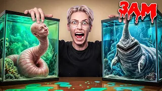 Я ОТКРЫЛ АКВАРИУМ С BABY SEA HAND MONSTER И WE SWAM TOO FAR В 3 НОЧИ!!