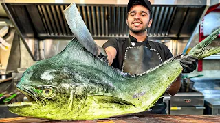 One of the best food in the world is grilled fish.. Amazing skills of cutting, cleaning fish 🔥🐠